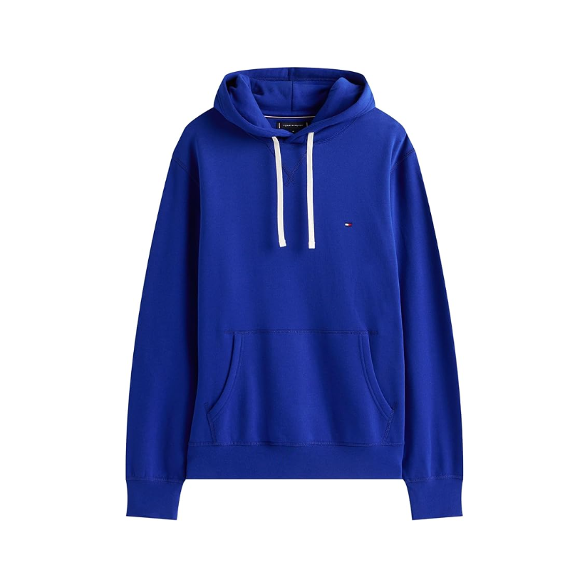 Tommy Hilfiger Seasonal Fleece Hoodie Blauw