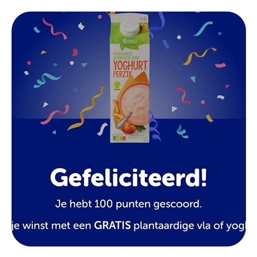 Gratis plantaardige vla of yoghurt