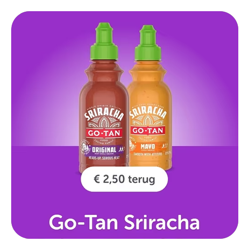 Gratis Sriracha mayo