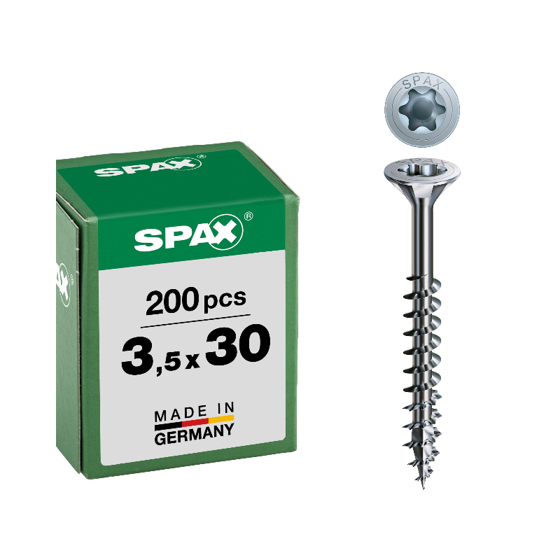 SPAX Universele schroef (3,5 x 30 mm, 200 stuks)