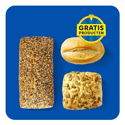 Gratis product na elke aankoop