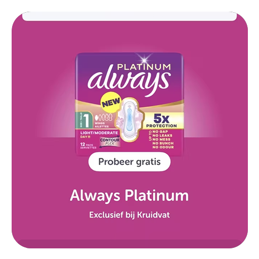 Gratis always platinum