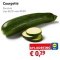Courgette voor 29 cent!